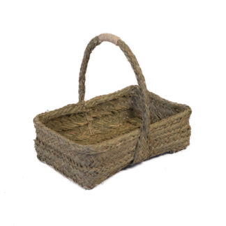 Cesta baja rectangular