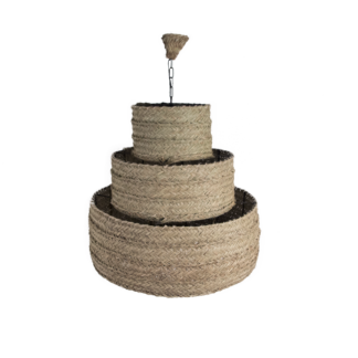 Lámpara invertida redonda triple