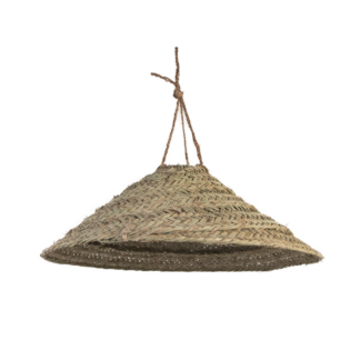 Lámpara cónica baja tupida