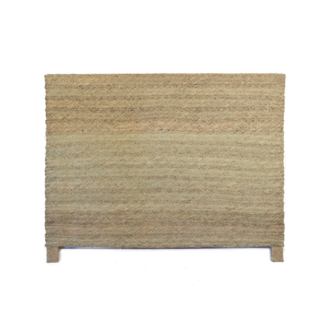 Cabecero de cama liso con patas