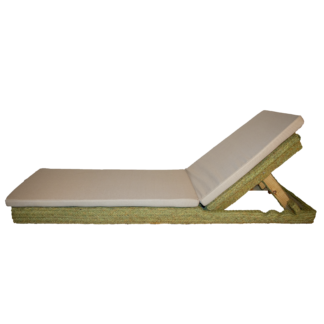 Tumbona baja con colchoneta