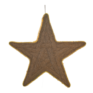 Estrella con iluminación