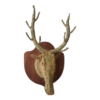 Trofeo de cabeza de ciervo