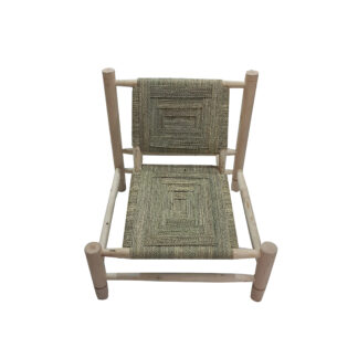 Sillón bajo de palmito